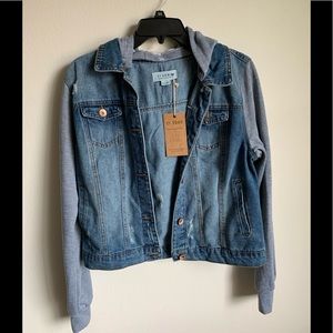 Denim Jacket Sweatshirt